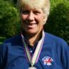 Sara Howe with her World Pony Championships 2007 bronze medal.